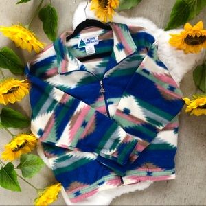 Active Sensation Warm Colorful Zip Up Jacket